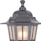 Vaxcel York Textured Pewter Motion Sensor Dusk to Dawn Traditional Outdoor Wall Light with Clear Glass T0678 - alternate 7